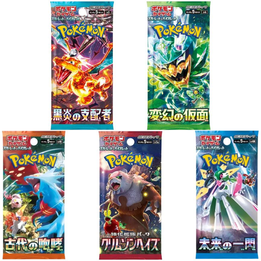 Japanese Booster Packs