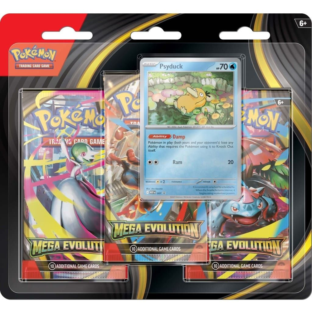 Mega Evolutions 3PK Blister